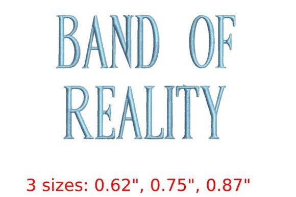Band of Reality Font