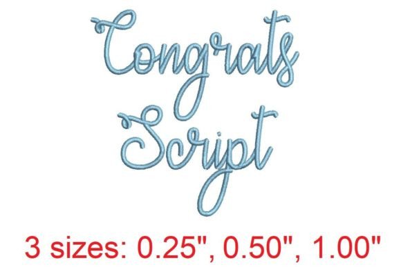 Congrats Script: Elegant Hand-Lettered Joy for Personalized Gifts