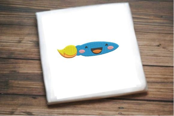 Smiling Paintbrush: A Craft Fair-Ready Embroidery Design